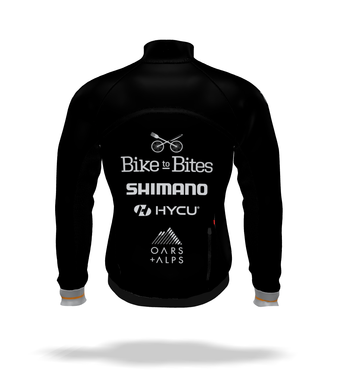 Bike to Bites Barrier Pro Custom Wind Jacket
