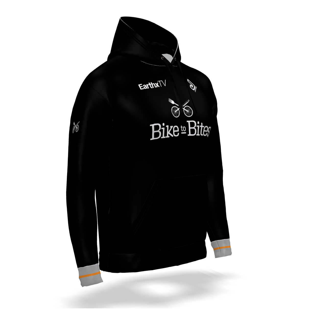 Bike to Bites Pullover Hoodie