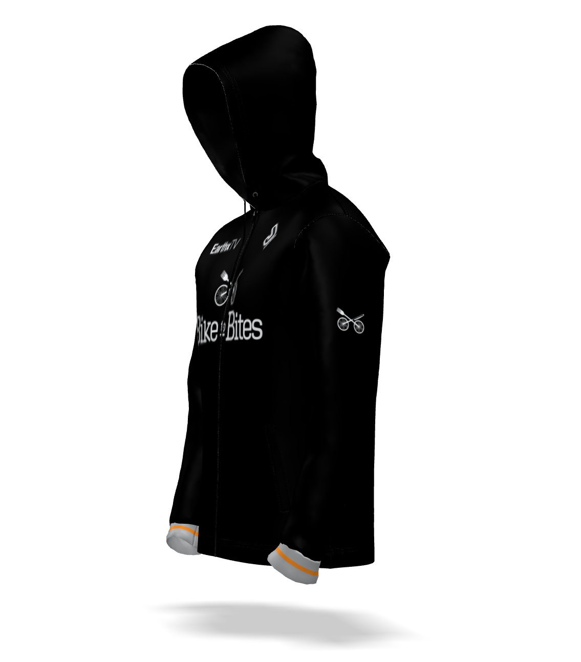 Bike to Bites Softshell Hoodie